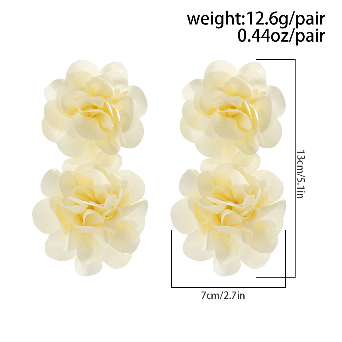 Women's Ornament Personalized Long Chain Flower Fashion Earrings