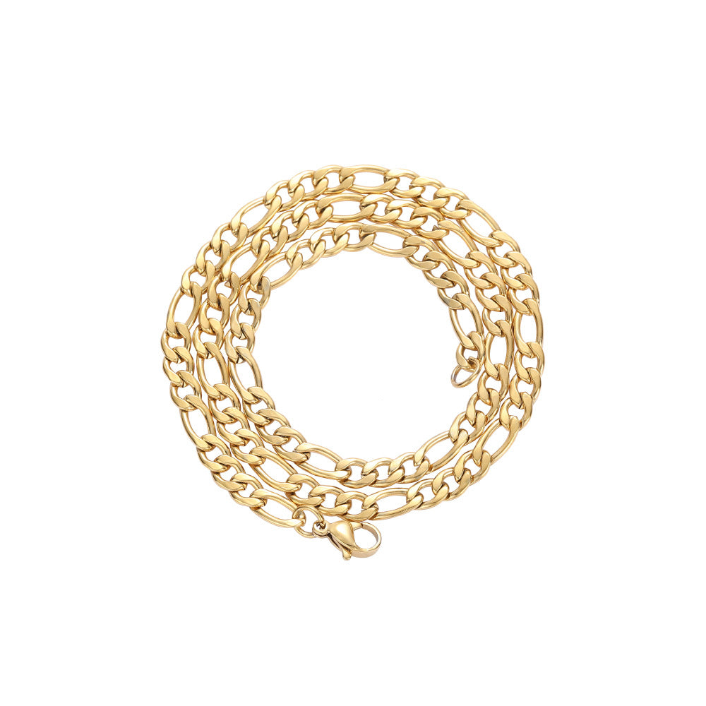 Steel Chain Hip Hop Ear Vacuum Necklace