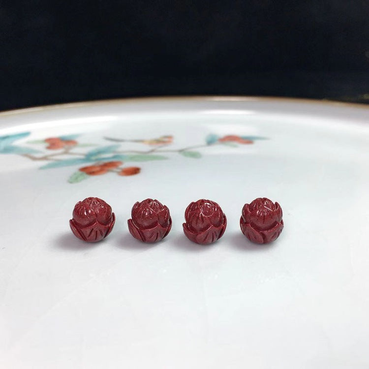 Beads Accessories Natural Purple Gold Sand Pendants