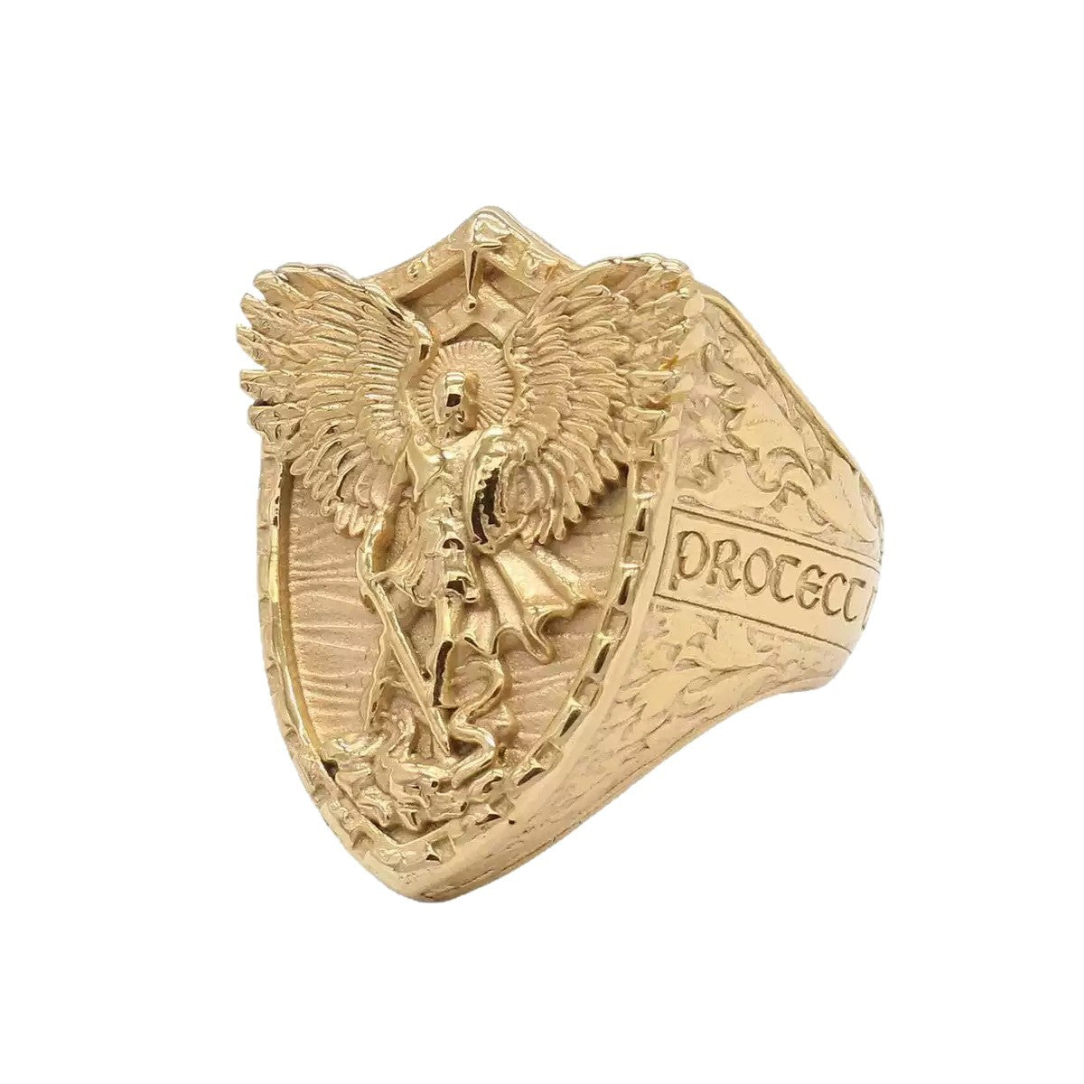 Men's Retro Personality Angel God Of War Wings Ring