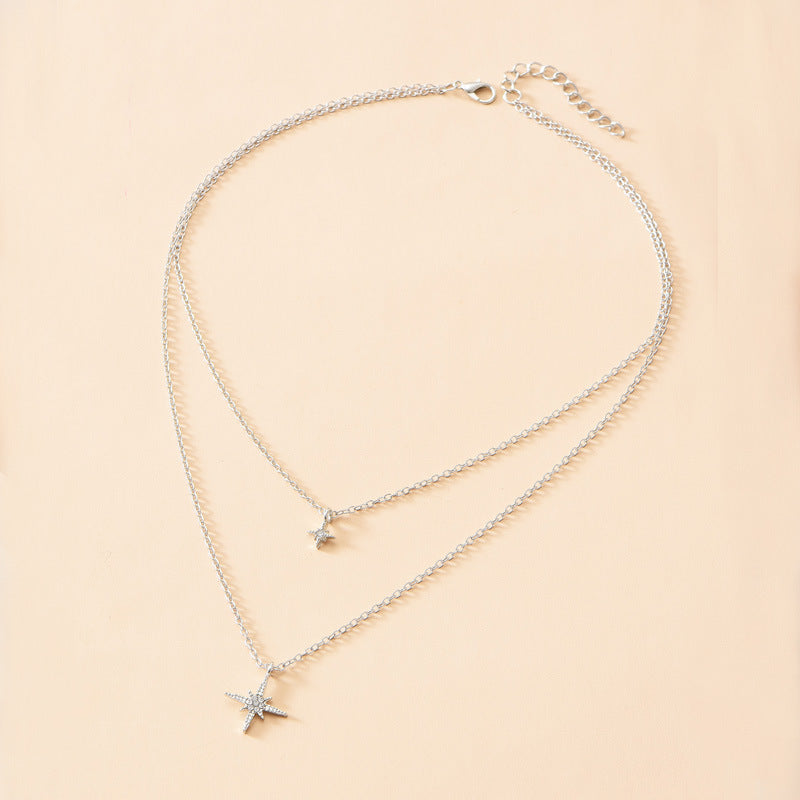 Women's Ornament Personalized Crystal Street Shot Fashion Necklaces
