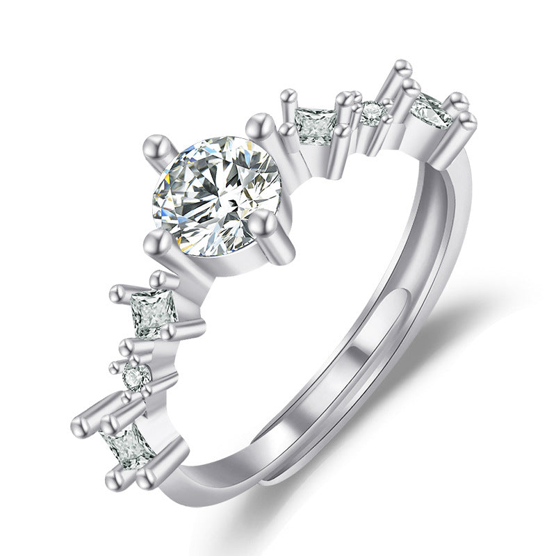 Women's Mild Luxury Fashion Simple Cold Daily Rings