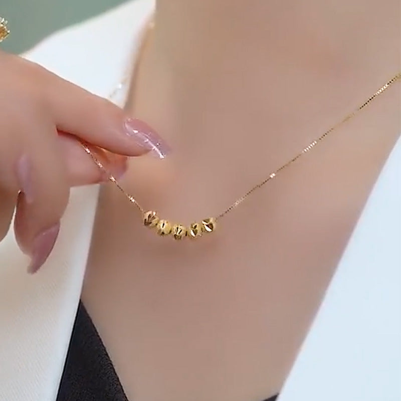 Female Fashion Titanium Steel No Fading Necklaces