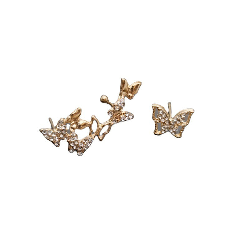 Women's Butterfly Fashion Super Fairy Unique Ear Bone Rings