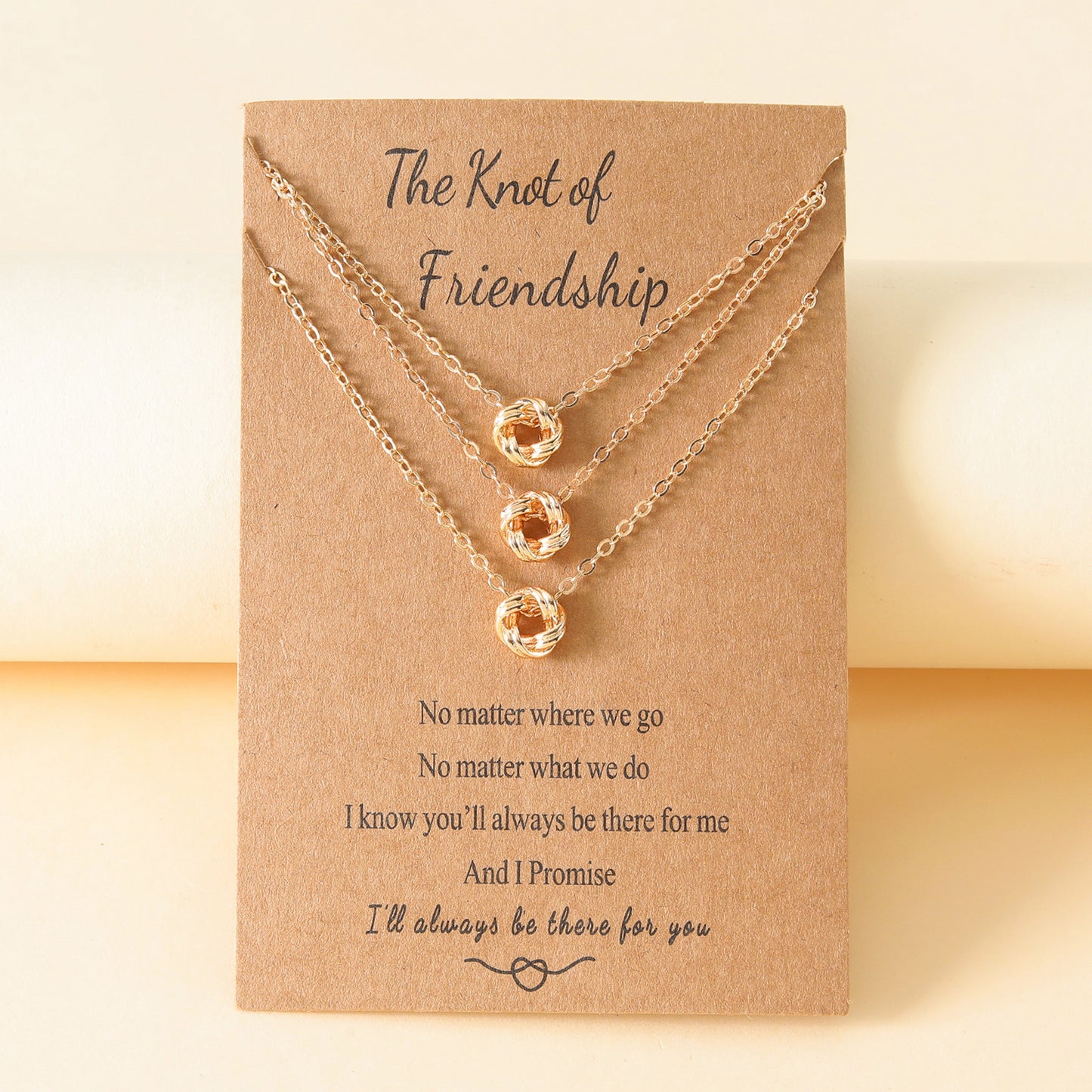 Ornament Personality Friendship Buckle Card Good Necklaces