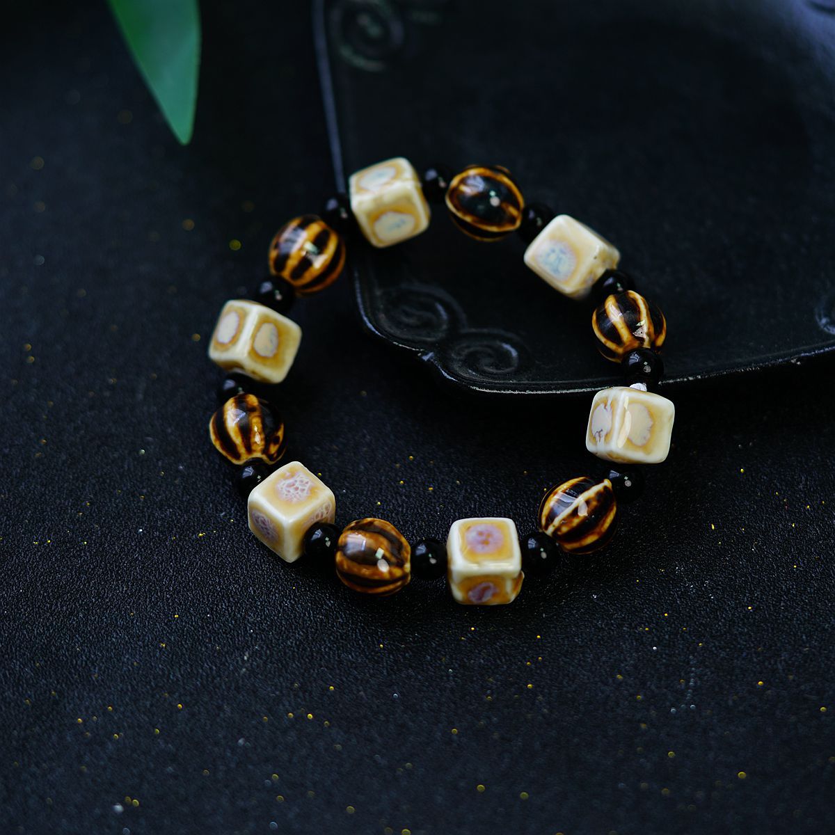 Men's Ceramic Ethnic Style Ornament High-grade Accessories Bracelets