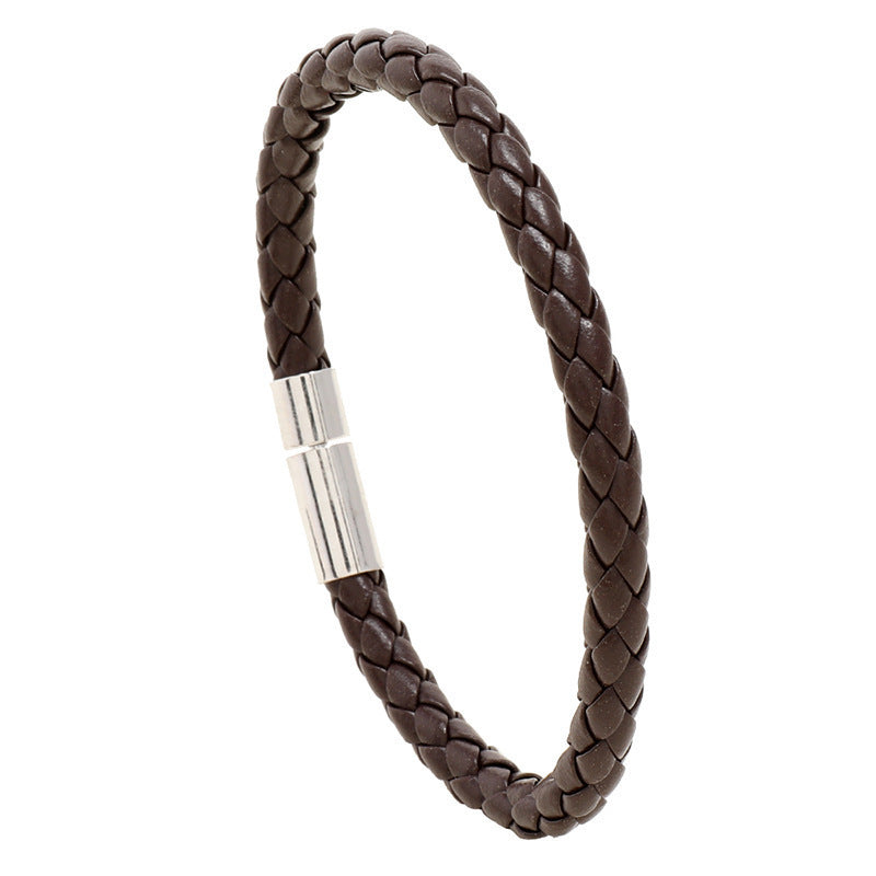 Women's & Men's Couple Pair Korean Fashion Hand-woven Simple Trendy Girlfriends Carrying Bracelet