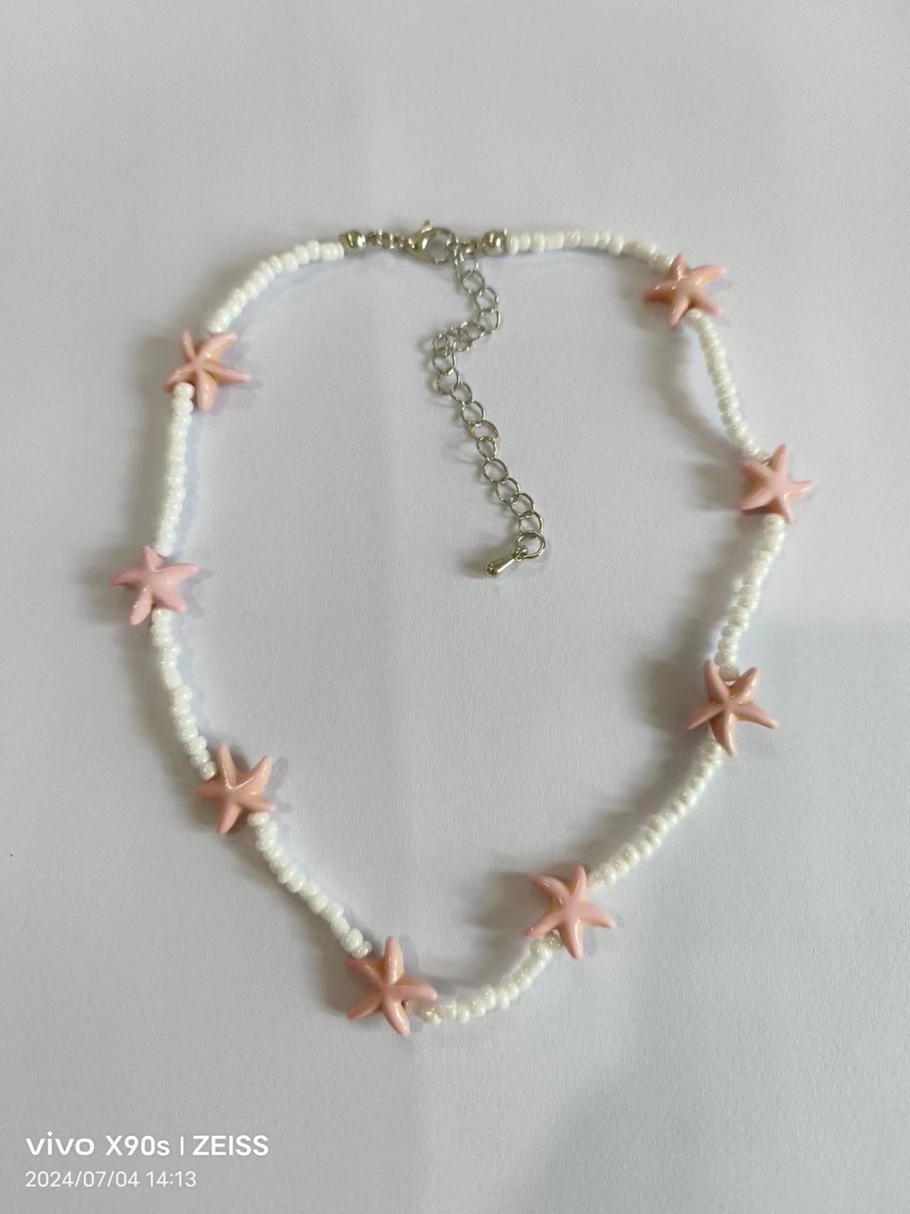 Personalized Starfish Beads Stringed Female Bohemian Beach Necklaces