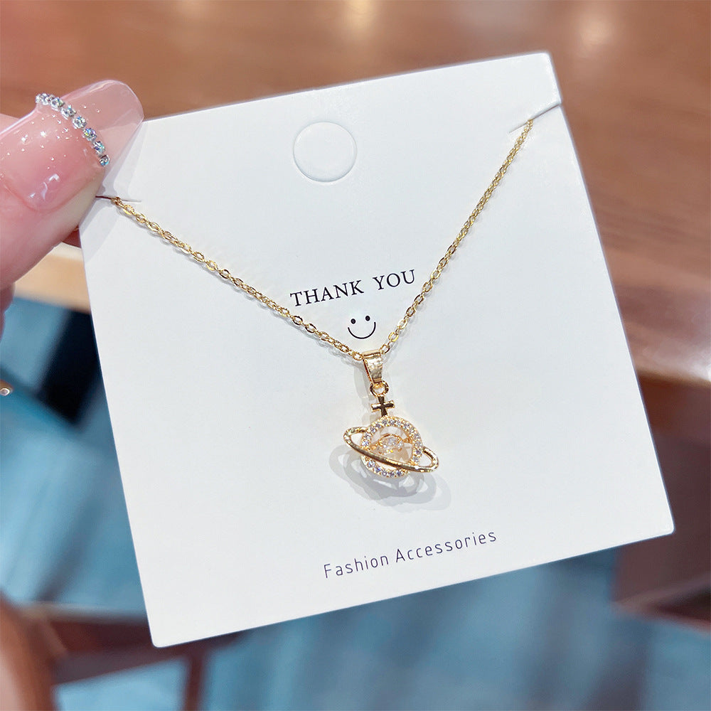 Women's Luxury Titanium Steel For Niche Design Necklaces