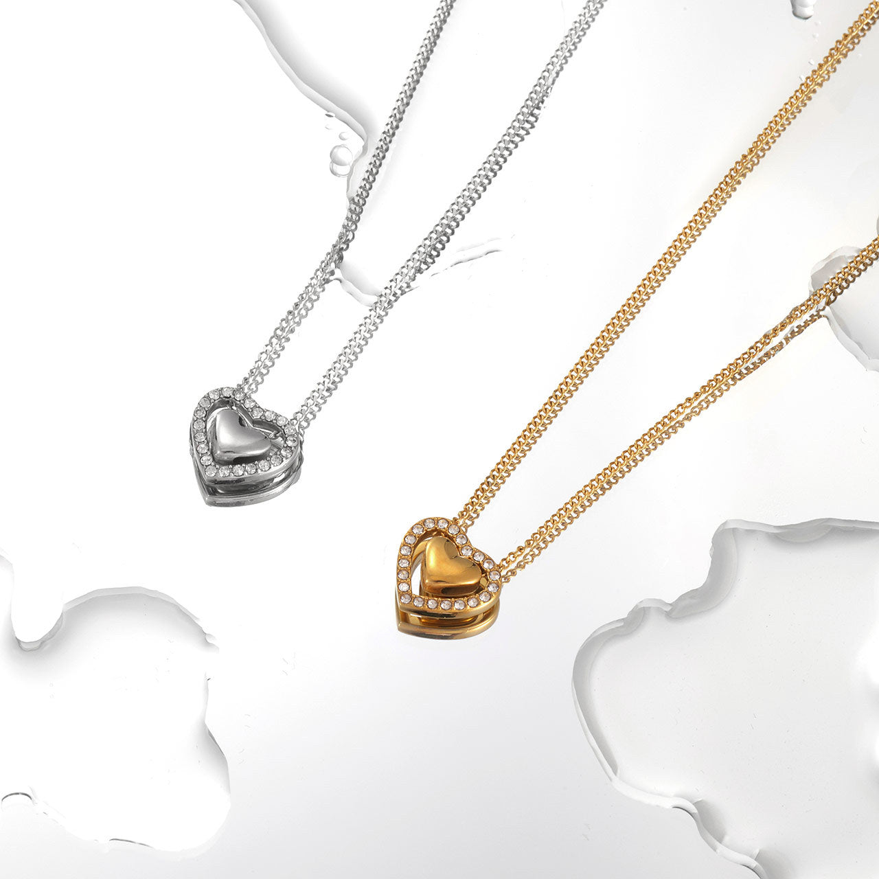 Love Design Sense Korean High-grade Titanium Necklaces