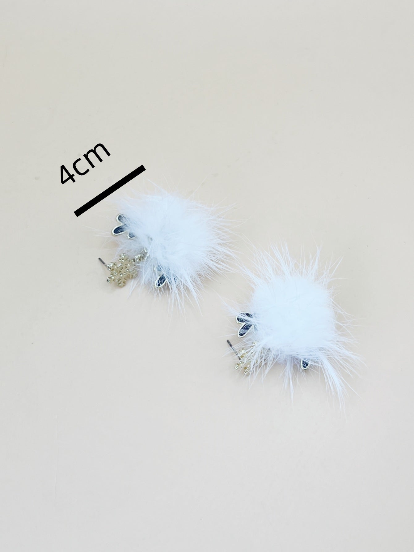 Women's Tree High-grade Tassel Wool Ball Festival Earrings