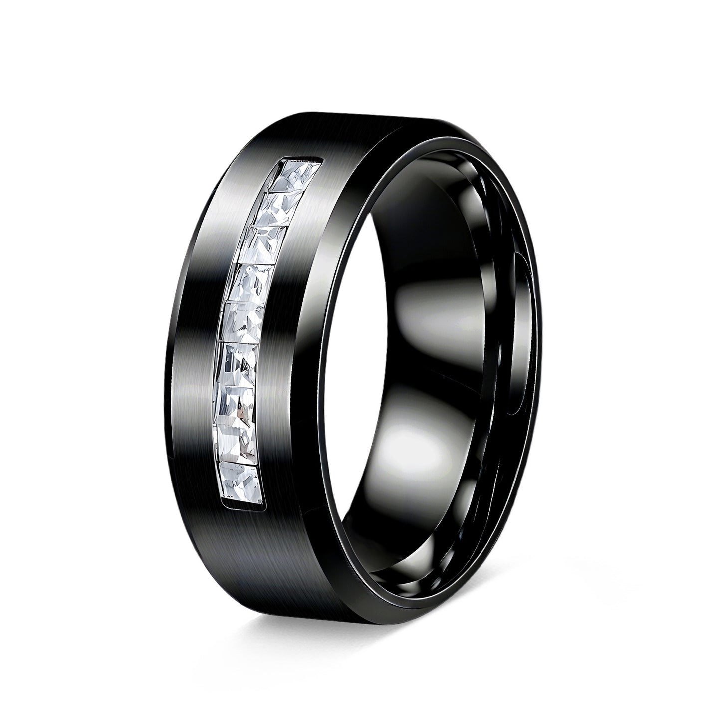 Affordable Luxury Fashion Couple Dating Stainless Ring