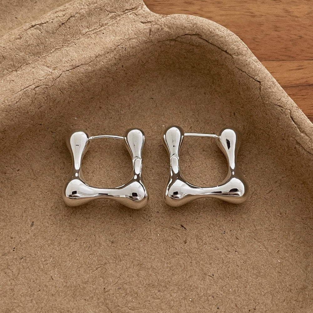 Design Square Metal Everyday Joker High-grade Rings