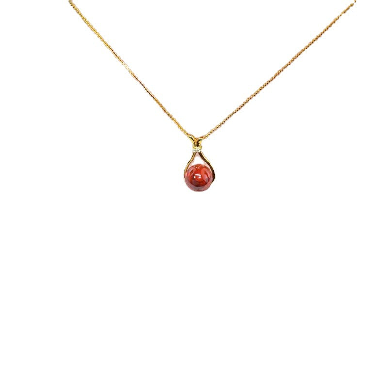 Women's Agate Light Luxury Fashion Clavicle Chain Necklaces
