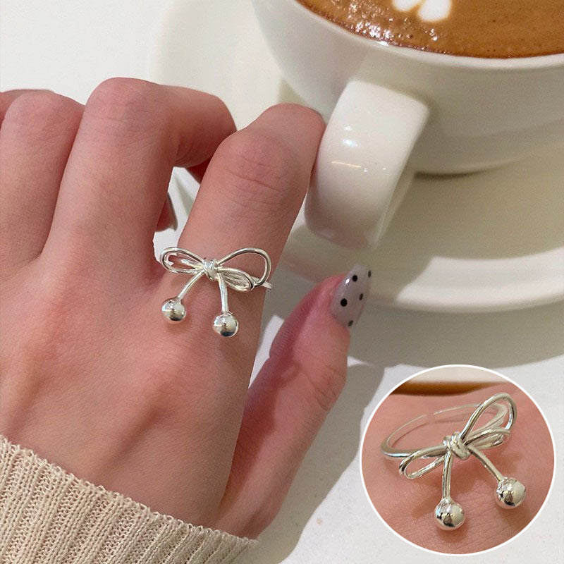 Female Stall Twin Sier Plated Niche Rings