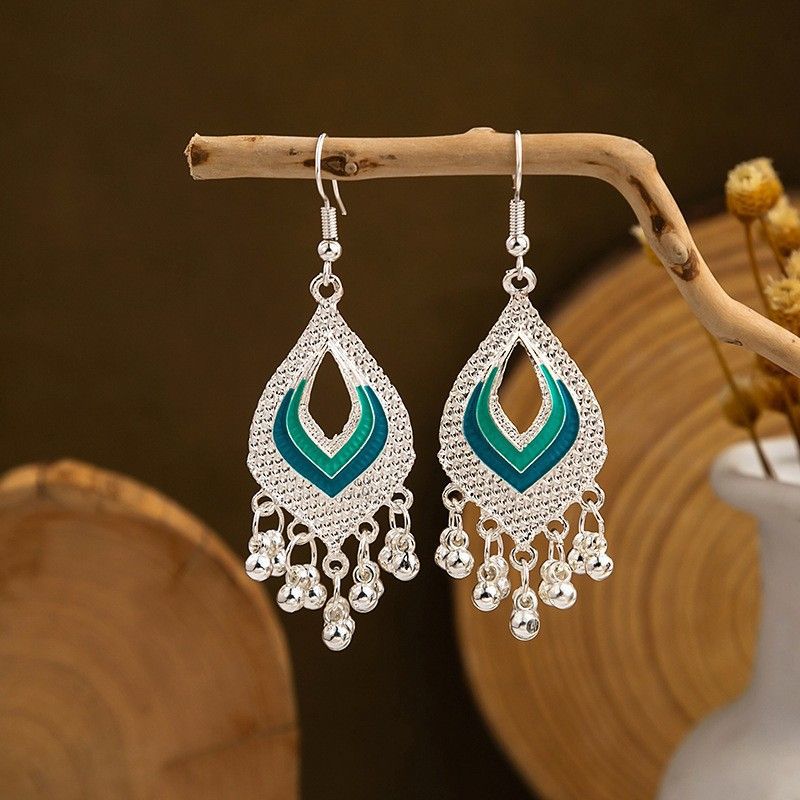 Miao Sier Ethnic Totem Phoenix Bell Rings