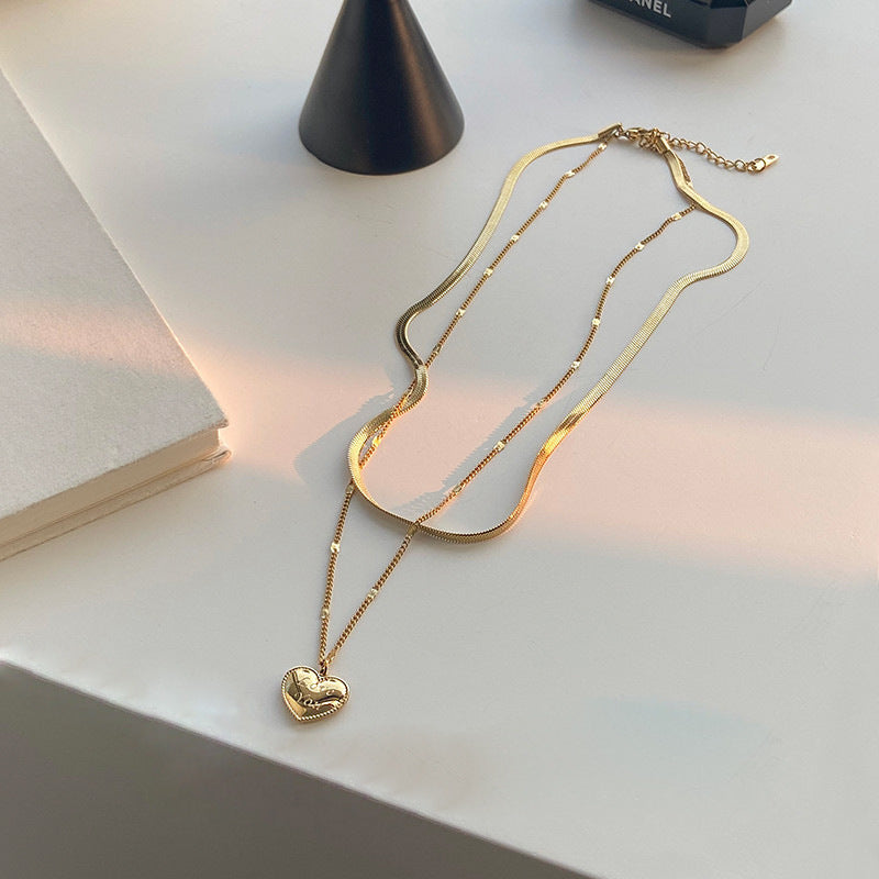 Women's For Korean Simple Personalized Temperament Entry Lux Necklaces