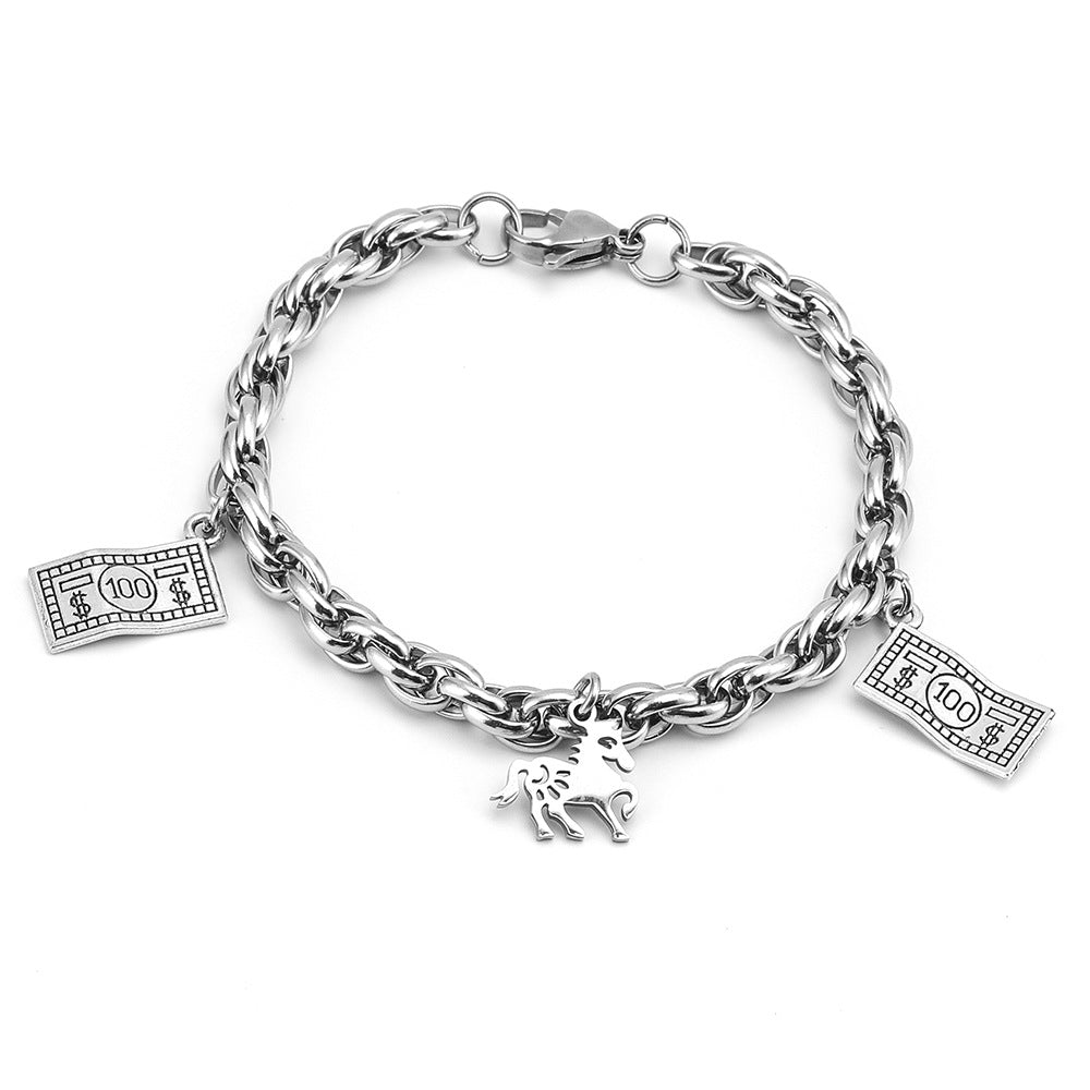 Stone Opal Stringed Pearls Ornament Girlfriends Bracelets