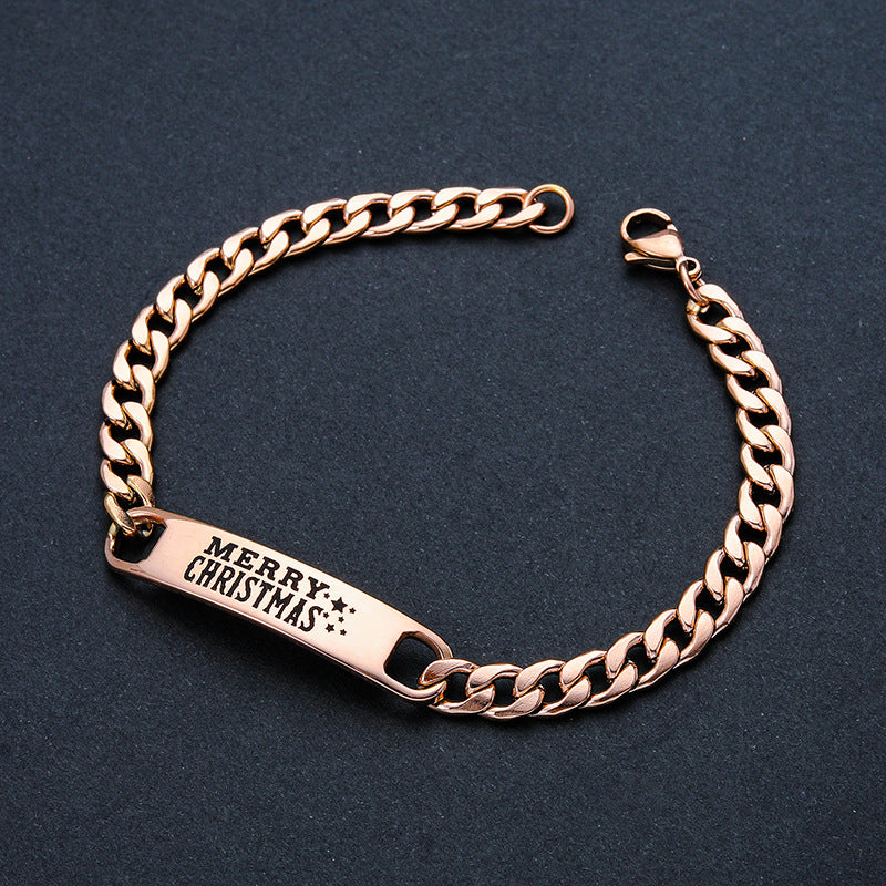 Fashion Creative Personalized Christmas Holiday Gift Bracelets