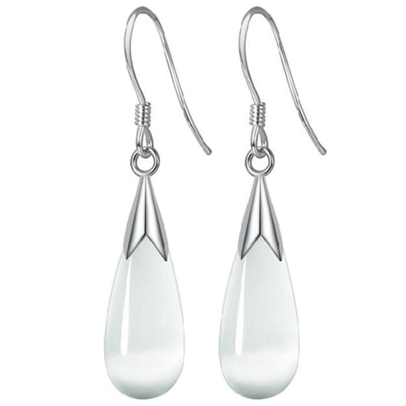 Women's Siering Long Cat's Eye Ear Country Retro Earrings