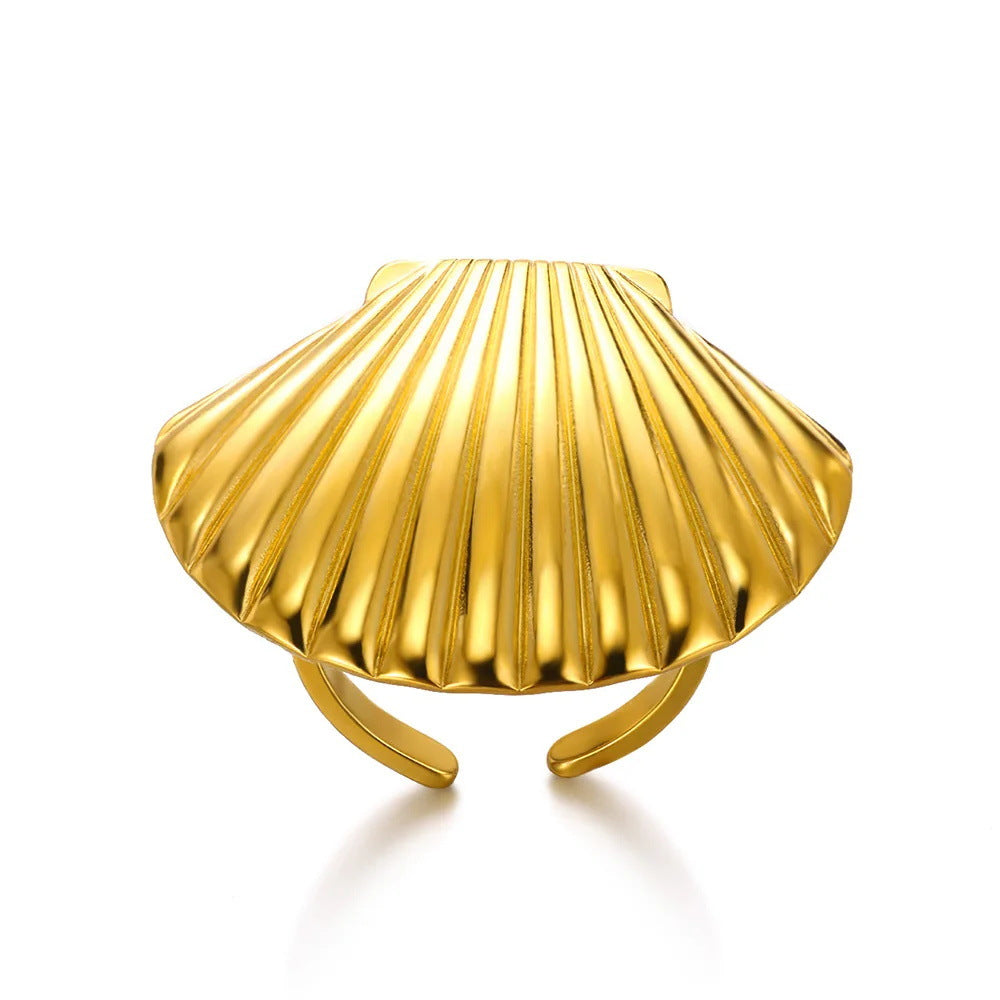 Women's Ocean Beach Series Shell Starfish For Rings