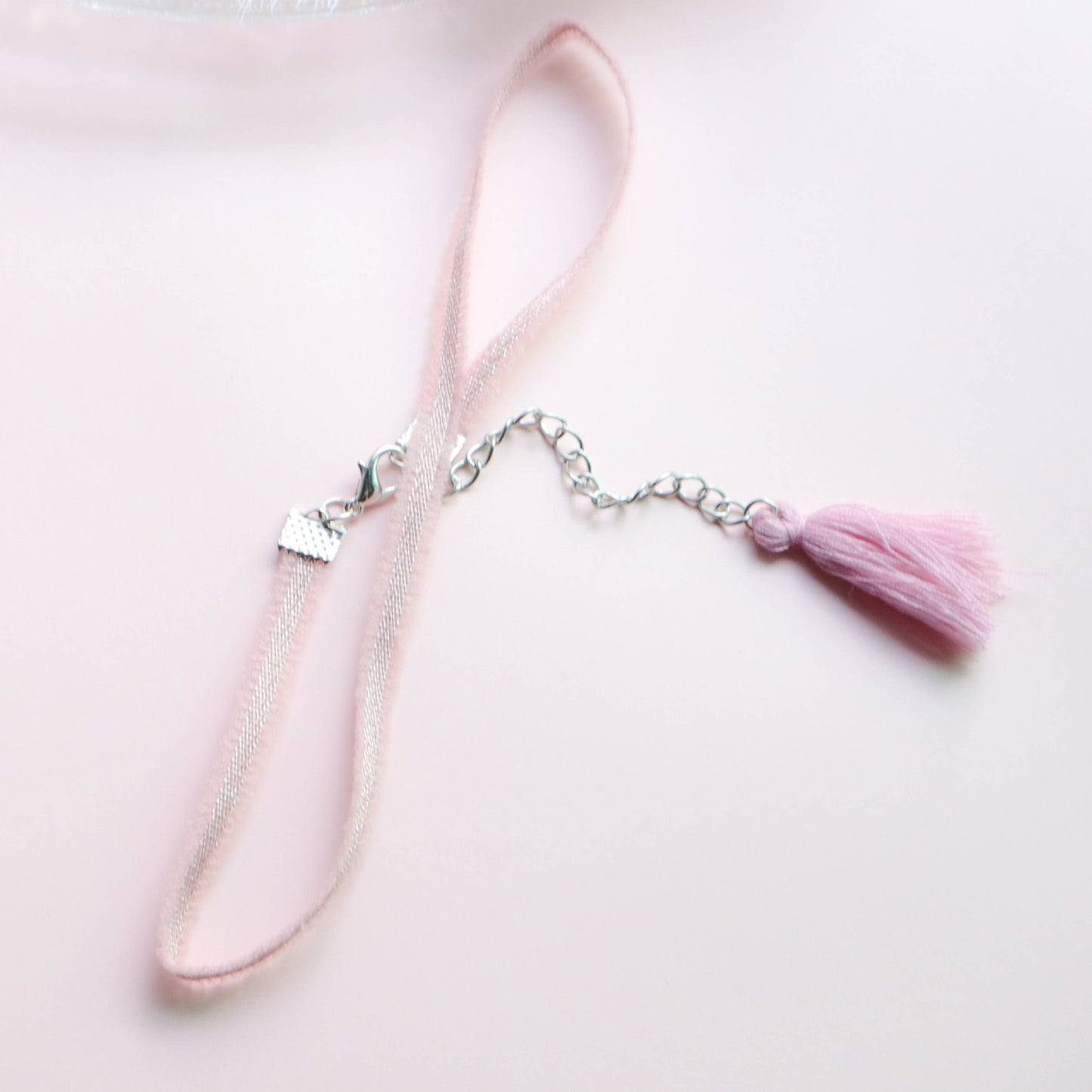 Sexy Collar Color Lace Ribbon Short Necklaces