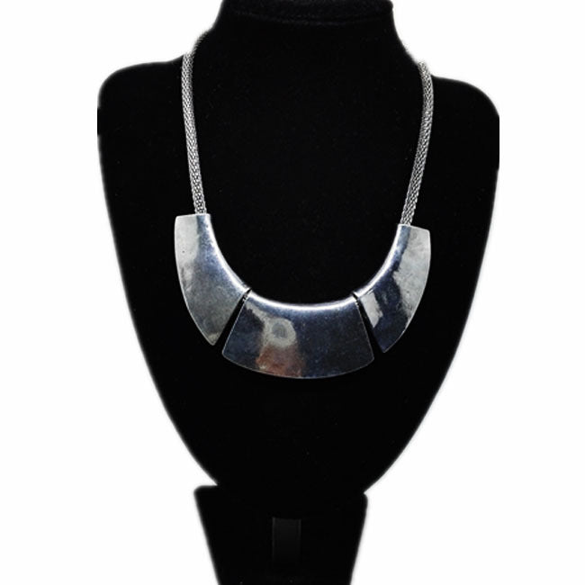 Casual Metal Vintage Exaggerated Clavicle Chain Necklace