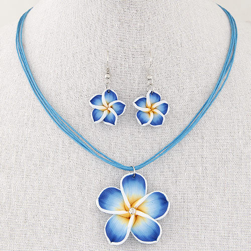 Korean Fashion Sweet Rich Flowers Wax Rope Temperament Rings
