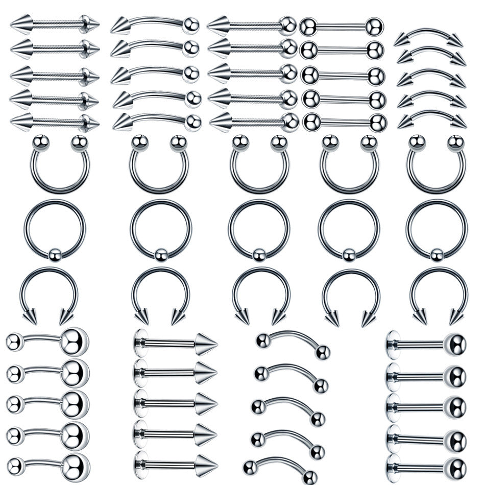 Stainless Steel Labret Ear Nose Popular Rings