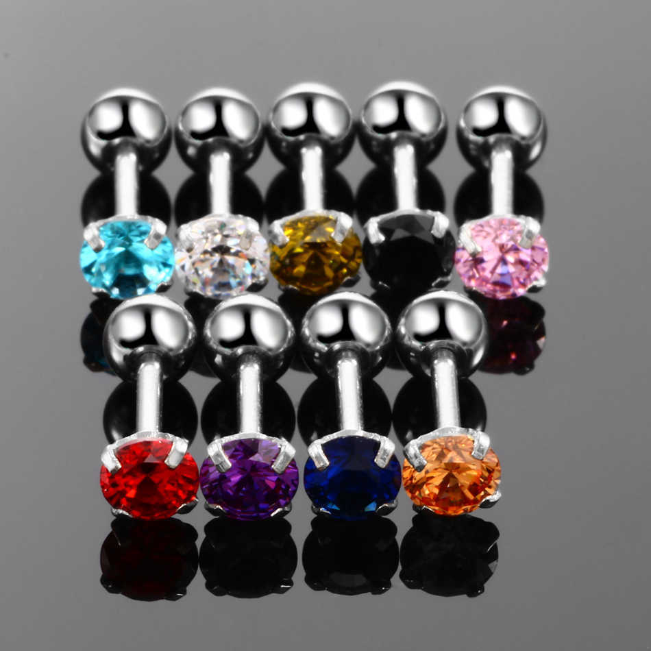 Zircon Ear Zirconium Bone Wear Small Stainless Earrings