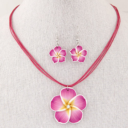 Korean Fashion Sweet Rich Flowers Wax Rope Temperament Rings