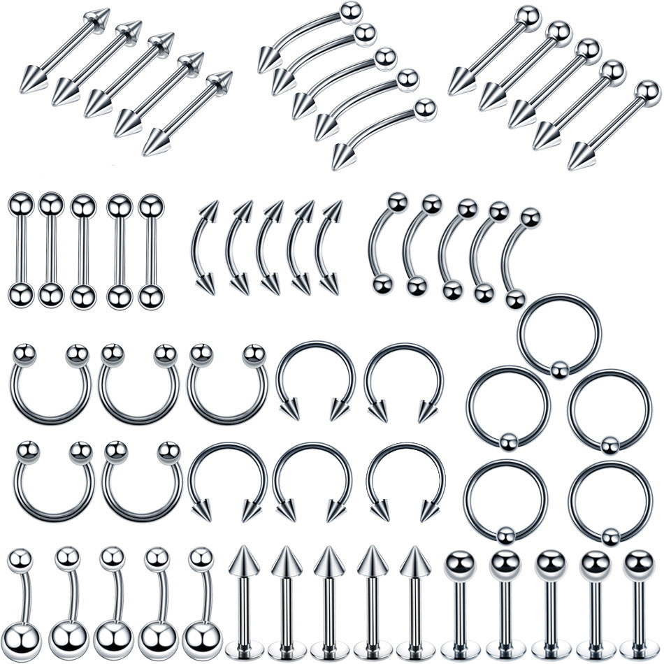 Stainless Steel Labret Ear Nose Popular Rings