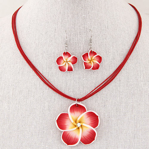 Korean Fashion Sweet Rich Flowers Wax Rope Temperament Rings