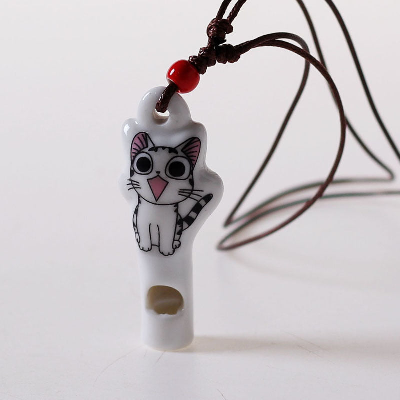 Women's Panda Whistle Cute Adult Adjustable Size Pendants