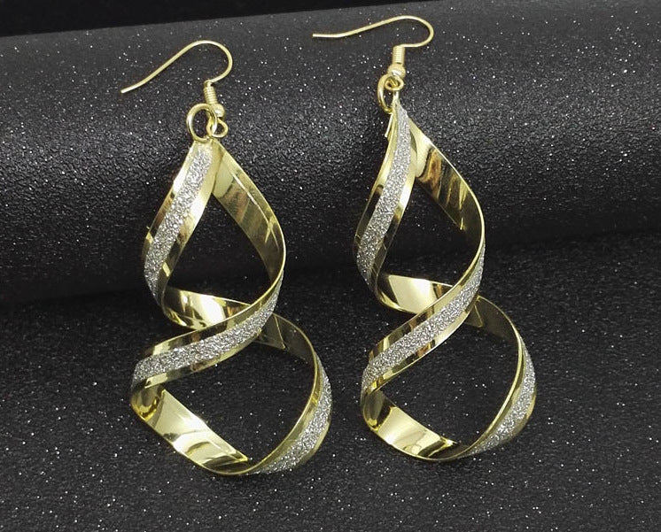 Popular Punk Rock Personality Spiral Ear Rings