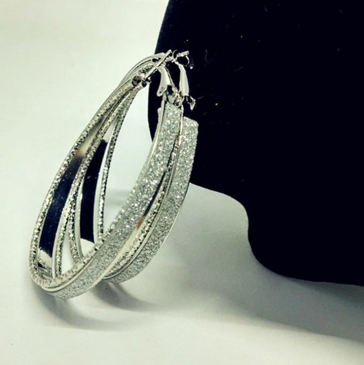 Popular Punk Rock Personality Spiral Ear Rings