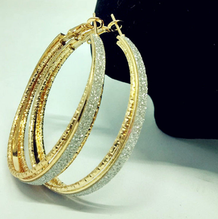 Popular Punk Rock Personality Spiral Ear Rings