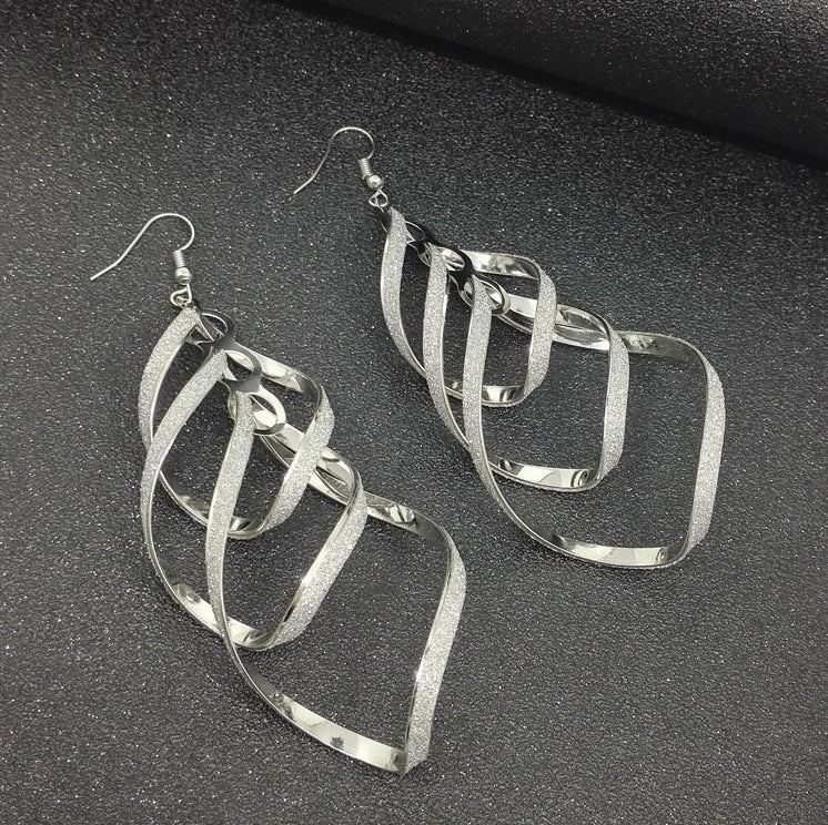 Popular Punk Rock Personality Spiral Ear Rings