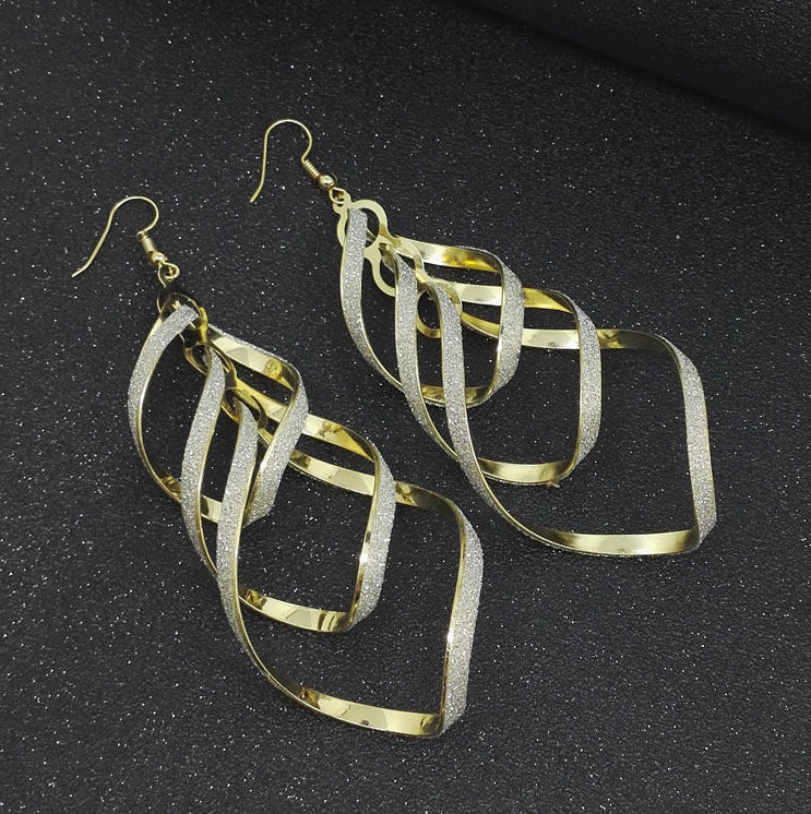 Popular Punk Rock Personality Spiral Ear Rings