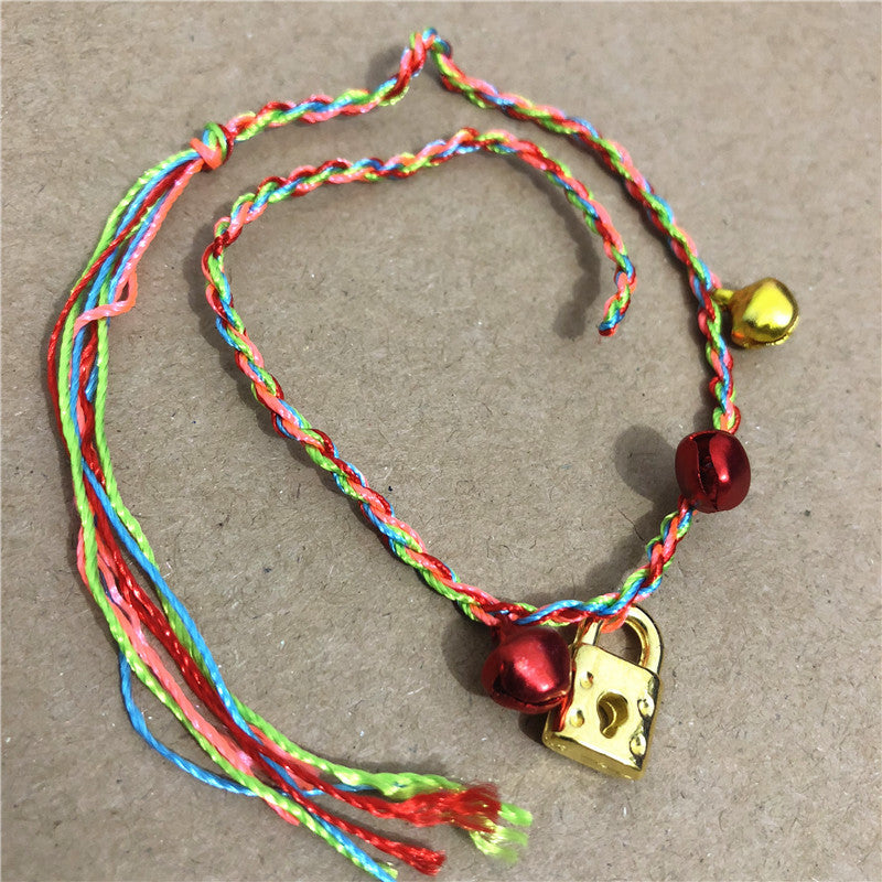 Women's & Men's Hand-woven Colorful Braided Rope Carrying Strap May Dragon Boat Bracelet