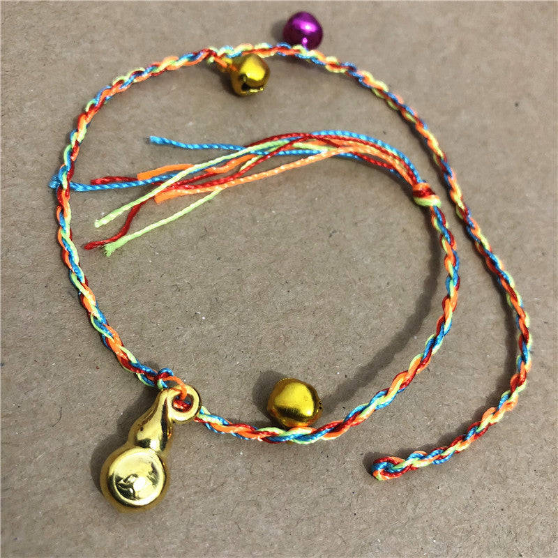 Women's & Men's Hand-woven Colorful Braided Rope Carrying Strap May Dragon Boat Bracelet