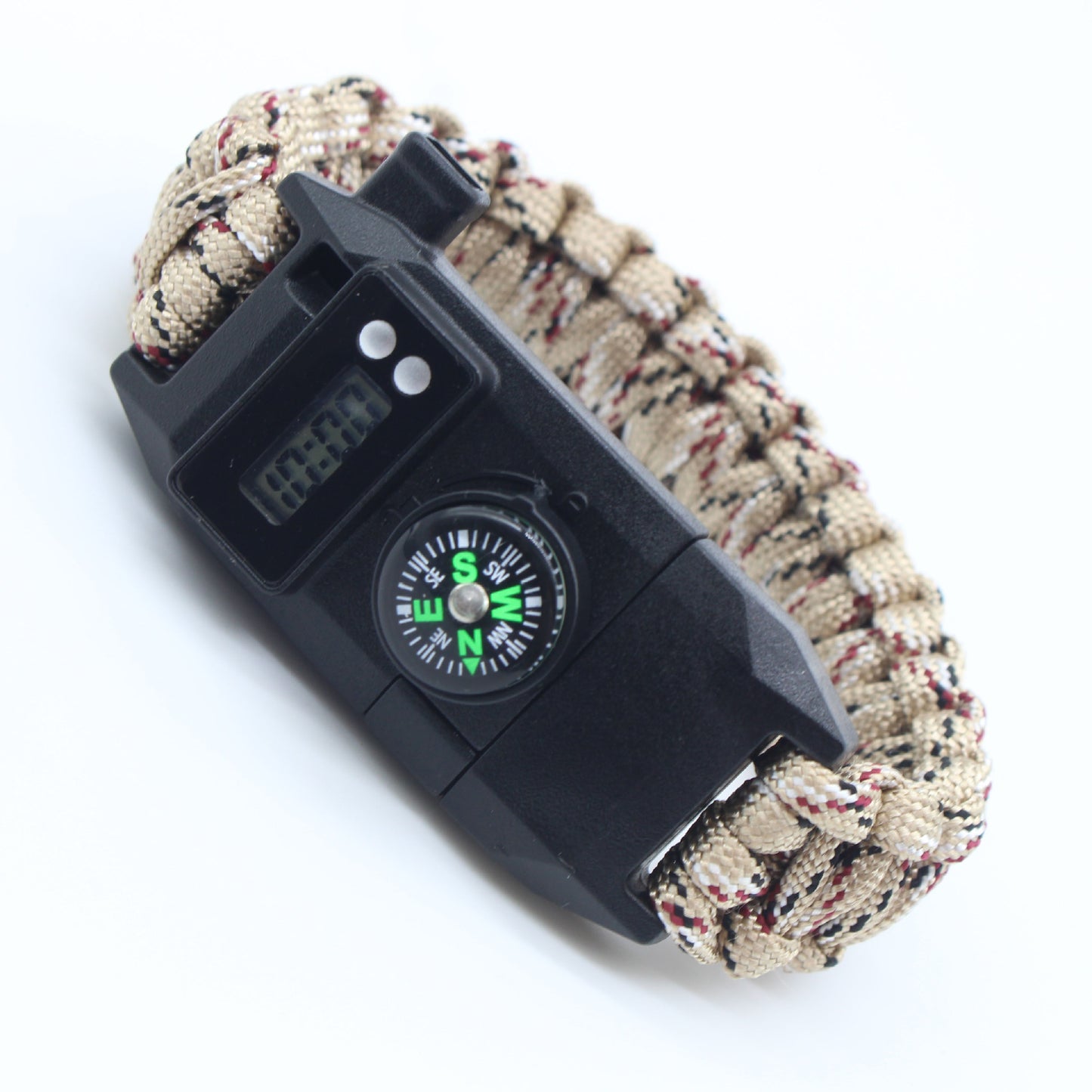 Woven Watch Wilderness Outdoor Survival Emergency Umbrella Rope Handmade Bracelet