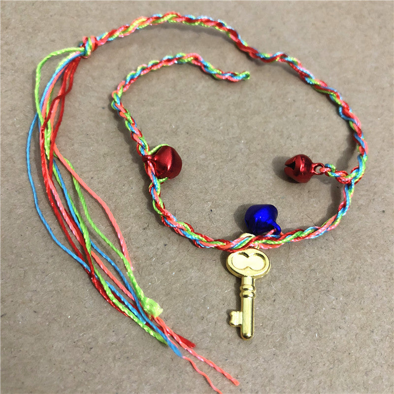 Women's & Men's Hand-woven Colorful Braided Rope Carrying Strap May Dragon Boat Bracelet