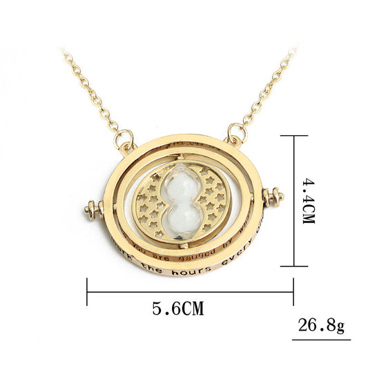 Peripheral Creative Time Converter Hourglass Accessories Necklaces