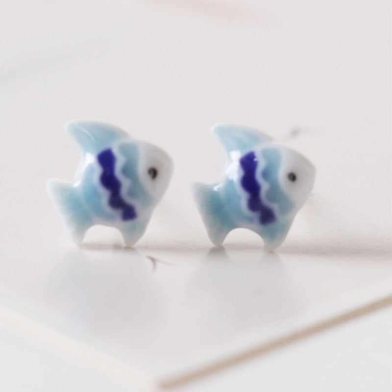 Women's Trinkets Goldfish Temperament Female Creative Simple Earrings