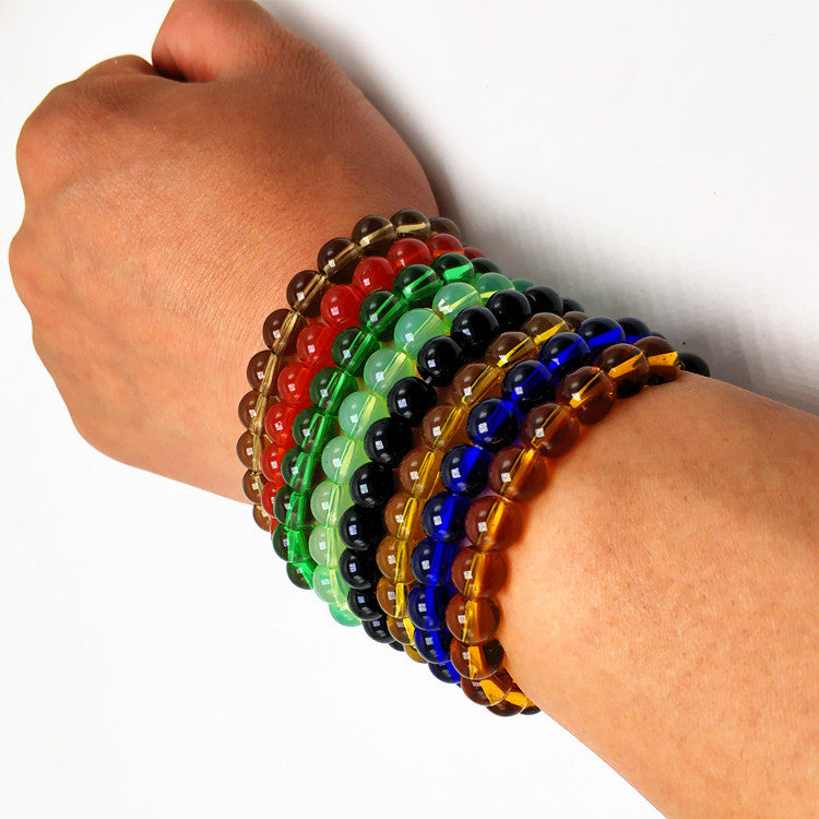 Women's & Men's Micro Glass Bead Activity Small Gift Bracelets