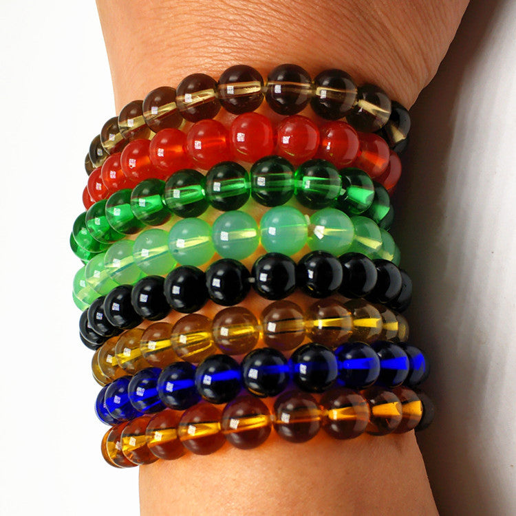 Women's & Men's Micro Glass Bead Activity Small Gift Bracelets