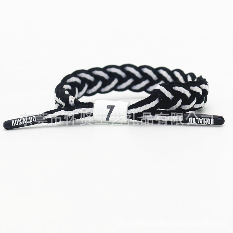 Star Shoelace Braided James Curry Kobe Durant Bracelets