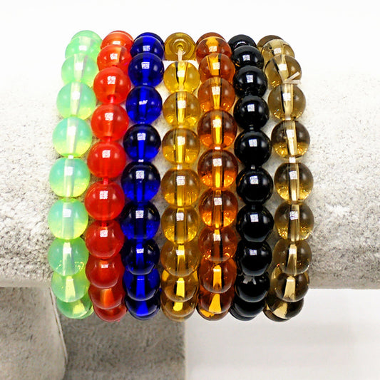 Women's & Men's Micro Glass Bead Activity Small Gift Bracelets