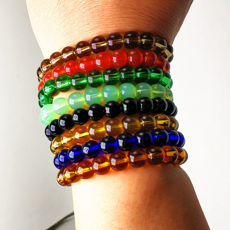 Women's & Men's Micro Glass Bead Activity Small Gift Bracelets